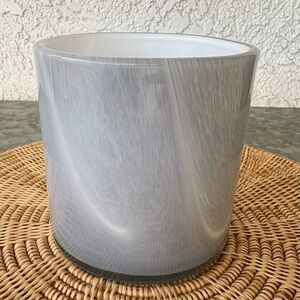 ONE - LAFCO hand‎ blown empty candle glass assorted colors EUC